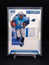 2007 Playoffs Preview Jersey Blue DeAngelo Williams Panthers SP 168/500