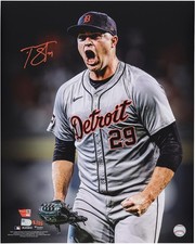 Tarik Skubal Detroit Tigers Signed 16x20 Unleashed Photo - Limited Edition of 25