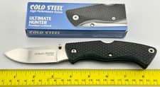 COLD STEEL Japan #61LPS Ultimate Hunter AUS 8A Black NOS with Box