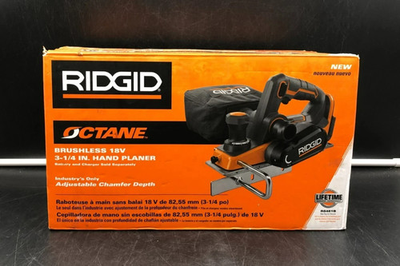 #ad #ad Ridgid R8481B Octane Brushless 18V 3 1 4 In. Hand Planer Tool Only BRAND NEW $99.99