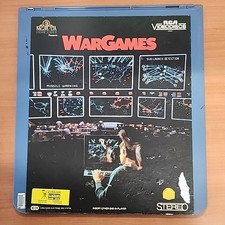 WarGames RCA CED VideoDisc Selectavision Rated PG 1983