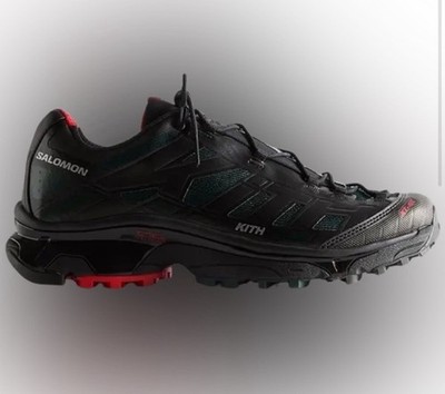 Salomon Kith x XT-4K Black Kithmas Collection Size 7.5
