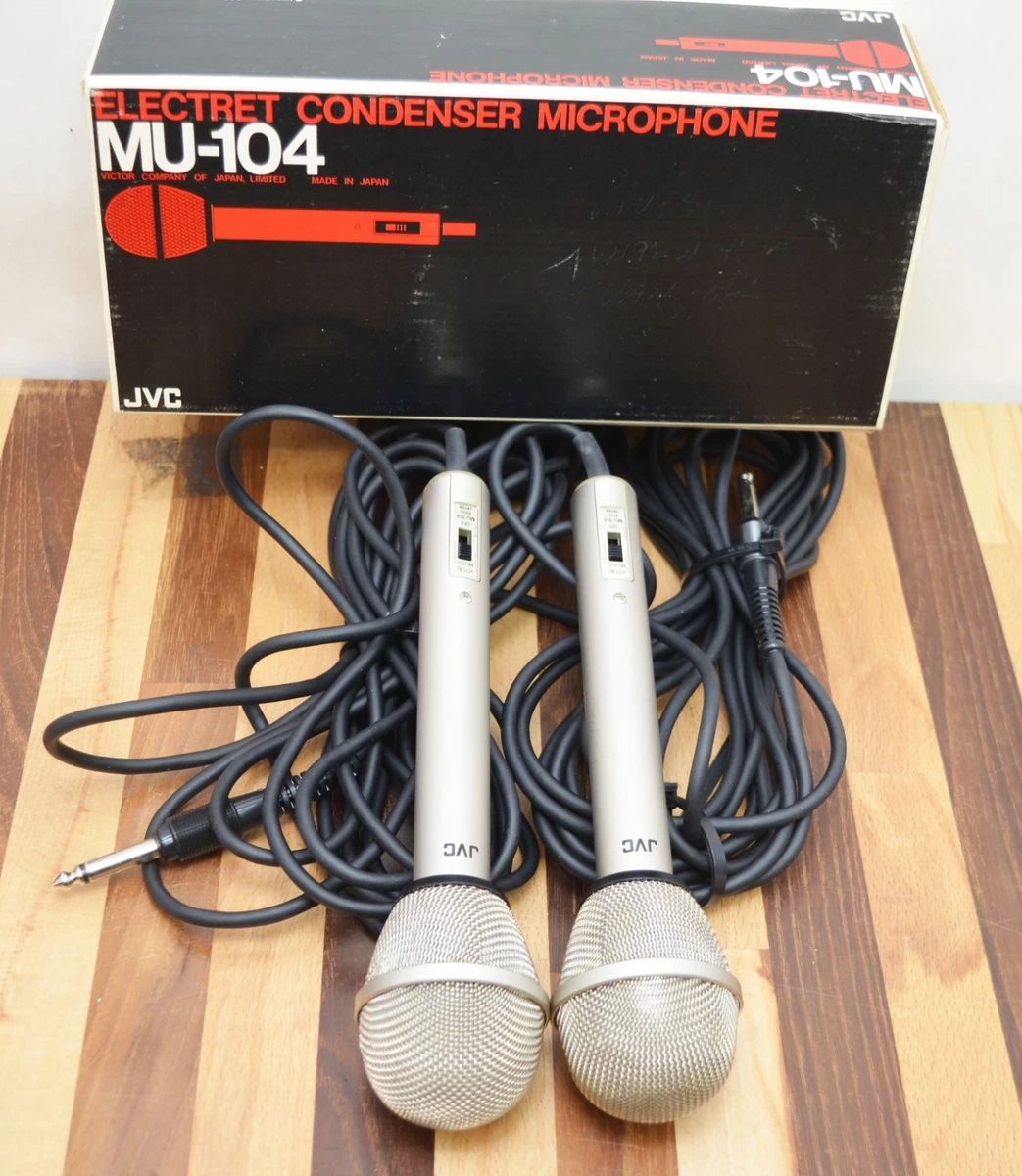 JVC Wired Pro Audio Microphones for sale | eBay