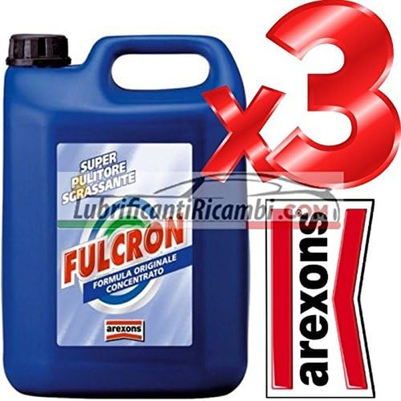 - FULCRON PULITORE UNIVERSALE /  SGRASSATORE CONCENTRATO 3 CONF. 15 LITRI