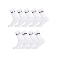 Fila Herren Sportsocken 9Er Pack Weiß GrößE 43/46 Sport Socken