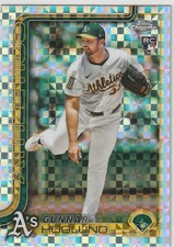 2025 Topps Chrome Update Gunnar Hoglund #USC127 Rookie X-Fractor Athletics