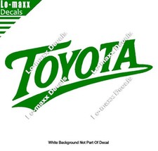 Toyota Custom Graphics Wording High Performance Premium Vinyl Die Cut Decal Toyota Custom Graphics Wording High Performance Premium Vinyl Die Cut Decal