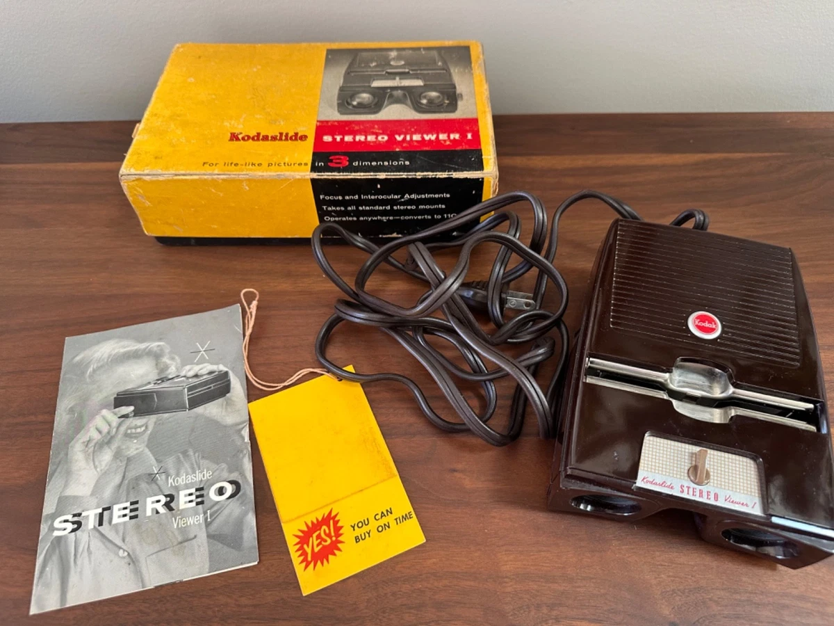 Kodaslide Stereo Viewer II（コダスライド・ステレオ・ビューアー II Kodak Kodaslide II Stereo Viewer | eBay