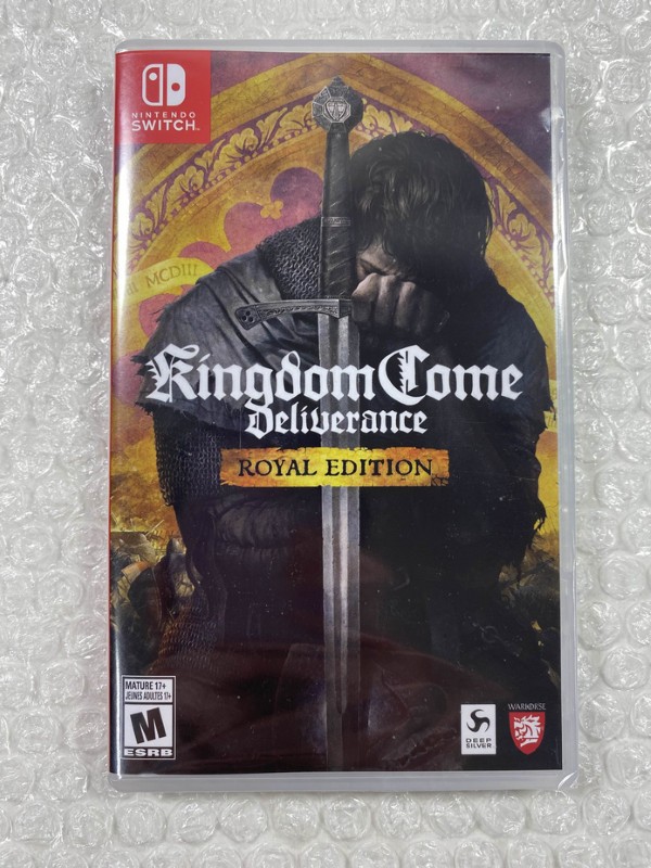 KINGDOM COME DELIVERANCE ROYAL EDITION SWITCH USA NEW (GAME IN ENGLISH/FRANCAIS/