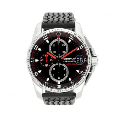 CHOPARD MILLE MIGLIA 44MM REF. 168459-3028 BLACK DIAL EDELSTAHL 2010 FULL SET... - Bild 1 von 4
