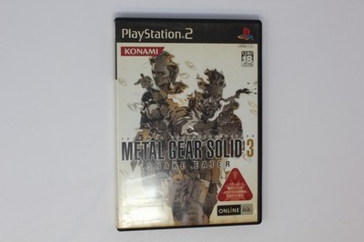 Metal Gear Solid 3 Snake Eater PlayStation 2 JPN (Region Locked)