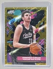 2025 Topps Cosmic Chrome Basketball Gold Interstellar Refractor Donovan Clingan #191