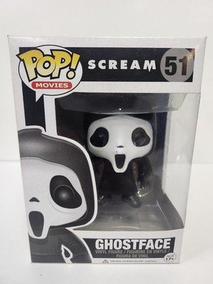 Funko Pop! Ghostface (ONE WORD!) #51 - Original, Gewölbt, 2014 BESCHÄDIGT