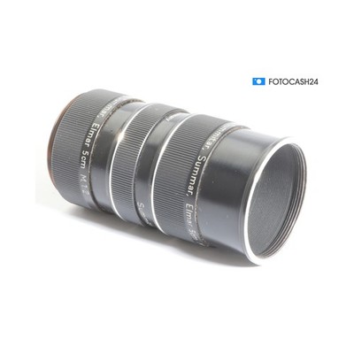 Leica Zwischenringe 5cm 1:1,5 1:2 1:3 Summitar, Summar,... + Sehr Gut (290235)