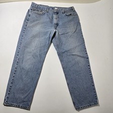 Vintage Levis 550 Jeans Mens 40x30 Blue Denim Relaxed Fit Light Stone Wash y2k