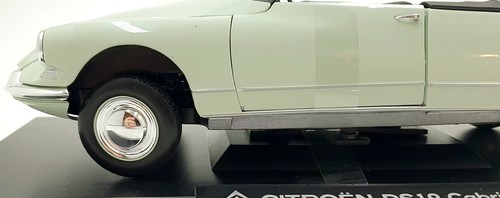 Norev Scala 1/18 Diecast 181562 - Citroen DS19 Cabriolet - Verde chiaro pallido - Foto 4 di 6