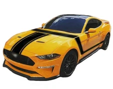 Graphics Car Sticker Kit For Ford Mustang Hood Racing Stripe Side Door Decals