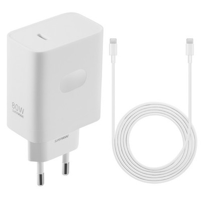 Original Oppo Reno 15, 15 Pro, 15c 80W SuperVooc USB-C Adapter Schnellladegerät