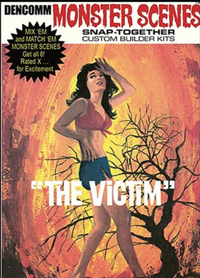 Monster Scenes The Victim  Model Kit Dencomm Reissue Aurora Model Pre-Order