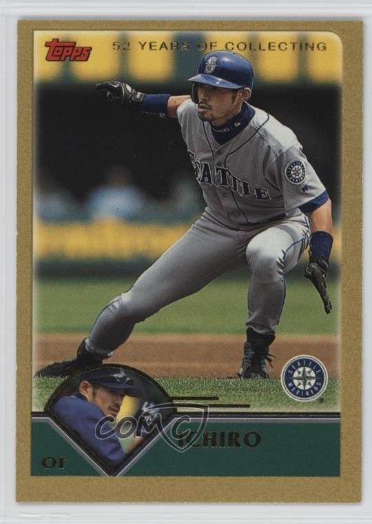 2003 Topps Gold 708/2003 Ichiro Suzuki Ichiro #100 HOF b4d