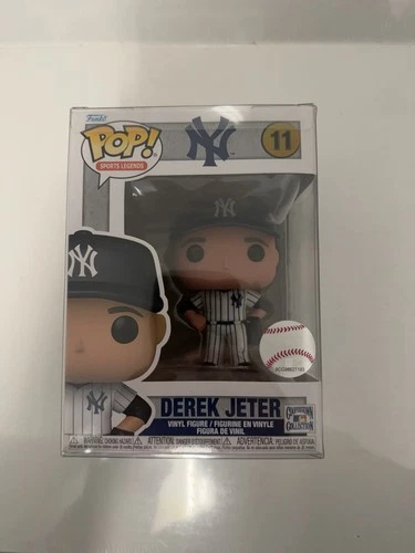 Funko Pop! - Derek Jeter #11 (in Pop Protector) New York Yankees MLB Baseball