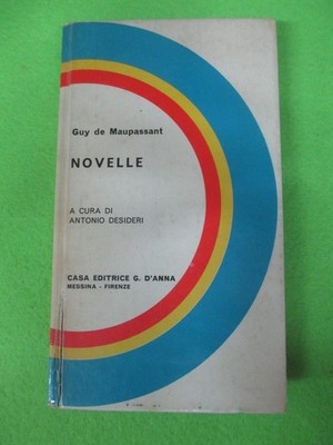Buch Buch Guy de Maupassant NOVELLE Ed. D'Anna 1966 (L69)