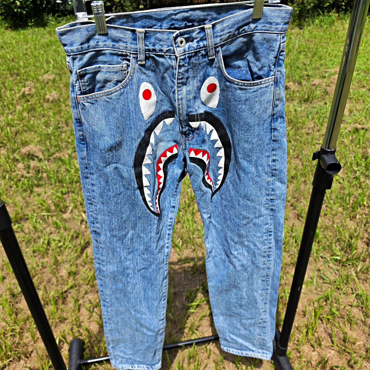 レアA BATHING APE デニム　BAPE Sサイズ A Bathing Ape Size S Regular Size Jeans for Men for sale | eBay