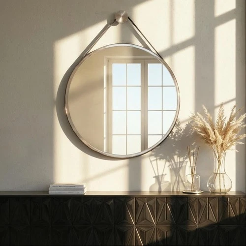 Crystorama CAL-M218-PN Callahan 23 X 17.75 inch Polished Nickel Mirror - Picture 6 of 7