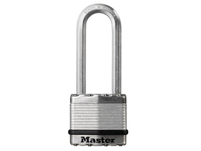 Master Lock Excell  Laminierter Stahl Vorhängeschloss 45mm - 64mm Bügel MLKM1LJ