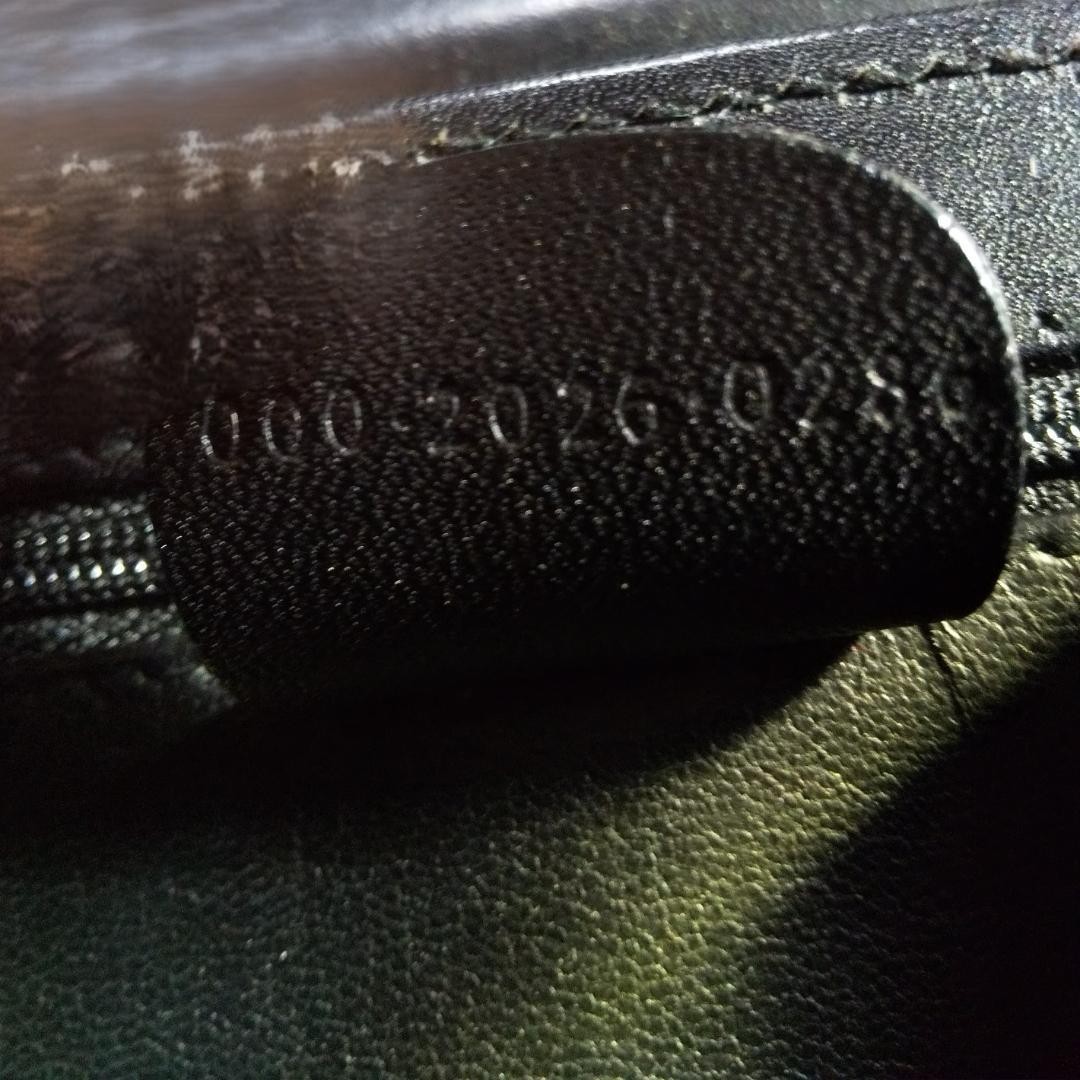 GUCCI 2way Handbag Shoulder Bag Leather Black with Box — image 11