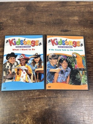 Kidsongs - If We Could Talk to the Animals, What I Want To Be - DVD Lot 2