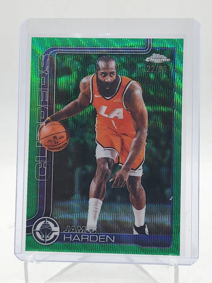 Topps James Harden Basketball Serial Numbered Sports Trading Cards