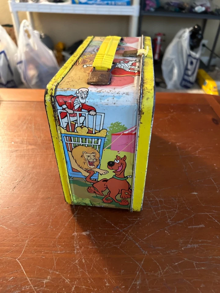 复古 1973 年 Scooby Doo 金属午餐盒 King-Seeley...无保温瓶... — 第 4/4 张图片