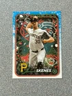 2024 Topps Holiday Baseball Paul Skenes Rookie Card #H165 Pittsburgh Pirates RC