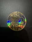 Pokemon Pokémon TCG Flip Coin #05 Lucario 448 Gold Holo Japan Used Coin