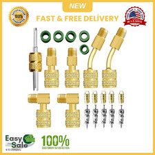 R410a Adapter Kit Mini Split Adapter 5/16 To 1/4 Coupler R410a Refrigerant Hose