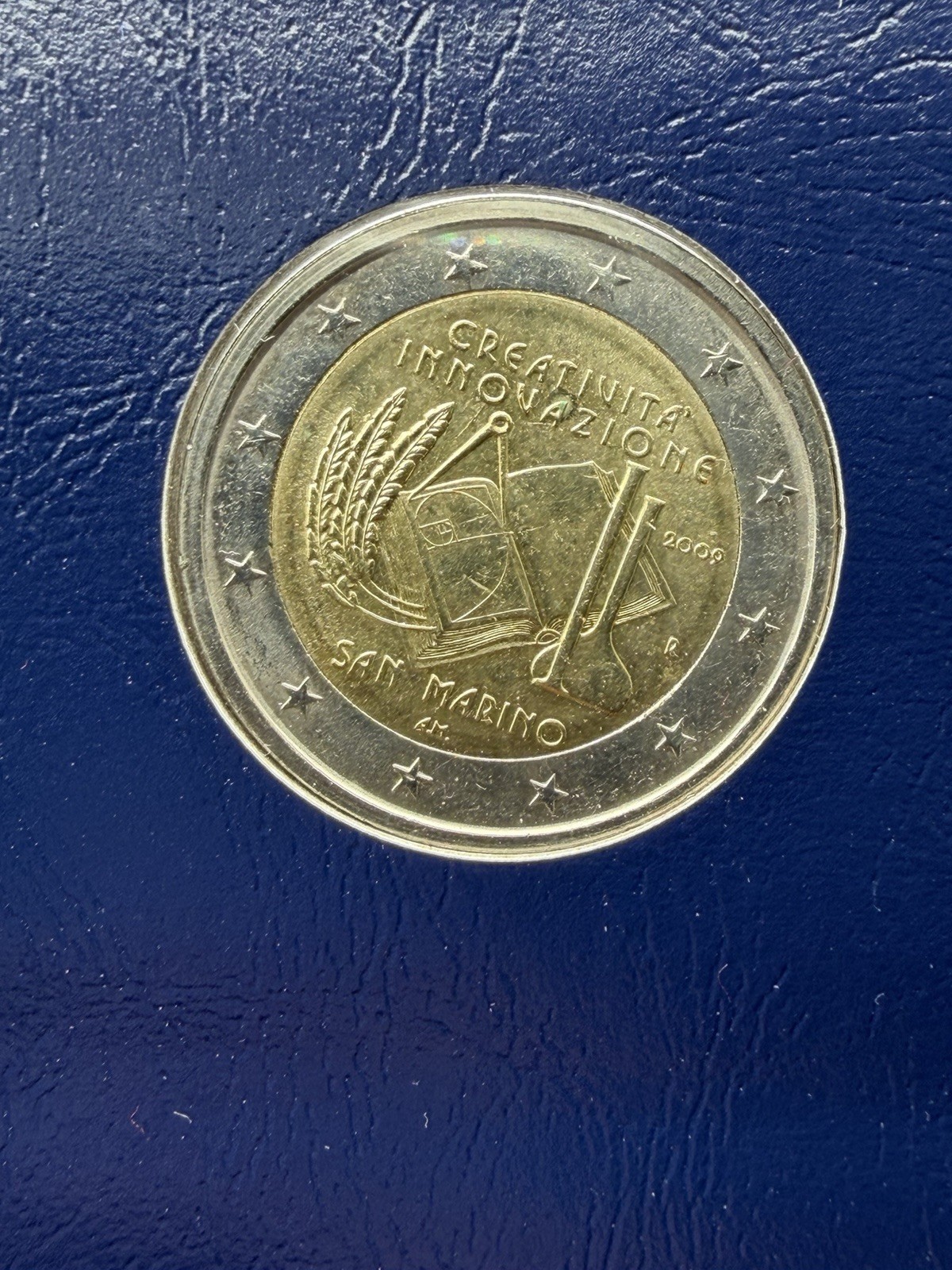 2€ Saint Marin 2009 - 2 Euros - Création & Innovation commémorative San Marino
