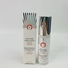 FIRST AID BEAUTY 0.3% Retinol Complex Serum With Peptides FAB 1 Oz/ 30mL NEW!