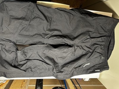 Helly Hansen Mens L Helly Tech Waterproof Snow Shell Pants Black Outer Shell