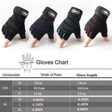 Weight Lifting Gym Gloves Fitness Training Workout Crossfit Exercise Men Women