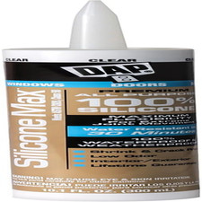 Silicone Max All Purpose Sealant, Clear, 10.1 Oz 7079808791 