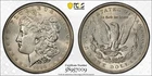 1890 $1 Morgan Silver Dollar - PCGS - UNC Details
