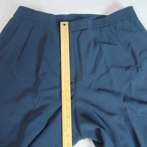 Jones New York Pants Womens 18 PW Blue Platinum Straight Classic Work Trousers - Picture 7 of 9