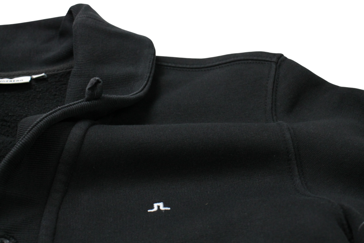 Cardigan Homme J.Lindeberg - Col Châle, Boutonné, Poches, Couleur Noir, Taille L