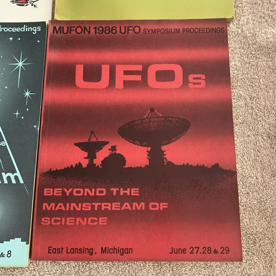 2 MUFON International UFO Symposium Proceedings 1 Journal & Rocky Mt. LIVROS DE UFO - Imagem 3 de 4