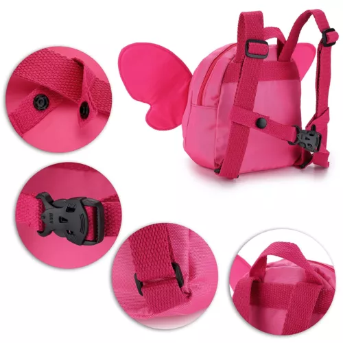 Kind Kleinkind Gurt Rucksack Leine Schultasche mit Anti-Lost Handgelenk Link Armband - Bild 23 von 57