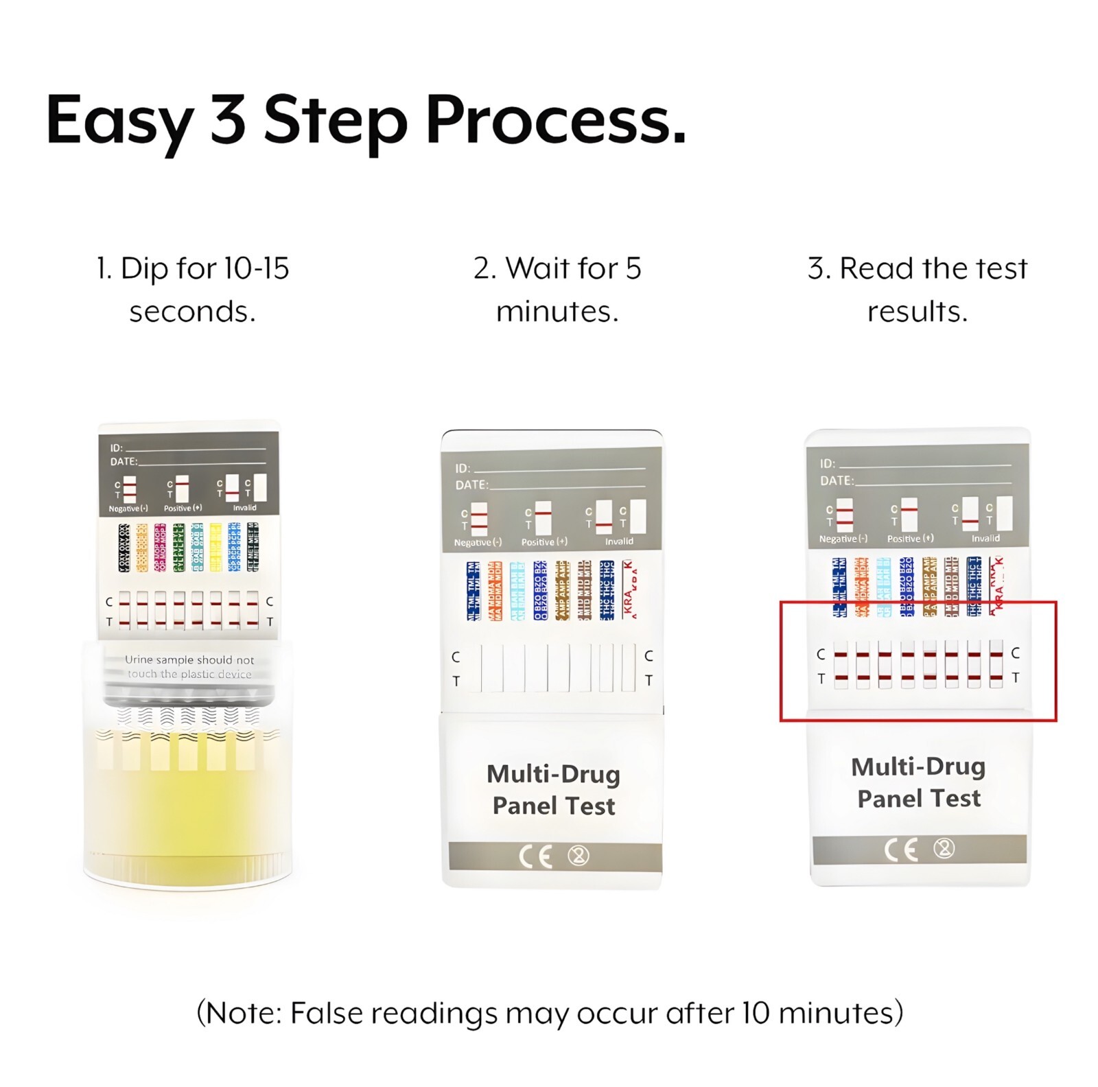 10 in 1 Drug Testing Kit Home Urine Drug Tests 10 DRUGS IN 1 TEST! eBay