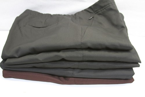 5 Pairs of Women's BOLLE Golf Pants Golf  Cropped Zipper Pockets SZ 12 BLACK - Picture 14 of 14