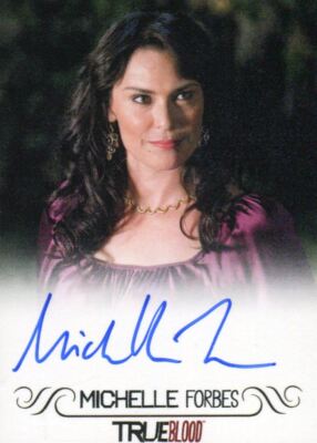 True Blood Archives Michelle Forbes as Maryann Forrester Autograph Card ...