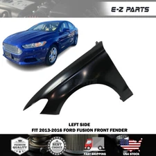 For 2013-2016 Ford Fusion Fender Front Driver Primed Steel